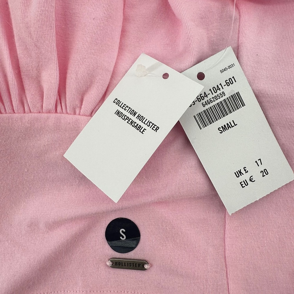 Hollister Pink Ruffled Tank Top - Picture 3 of 9